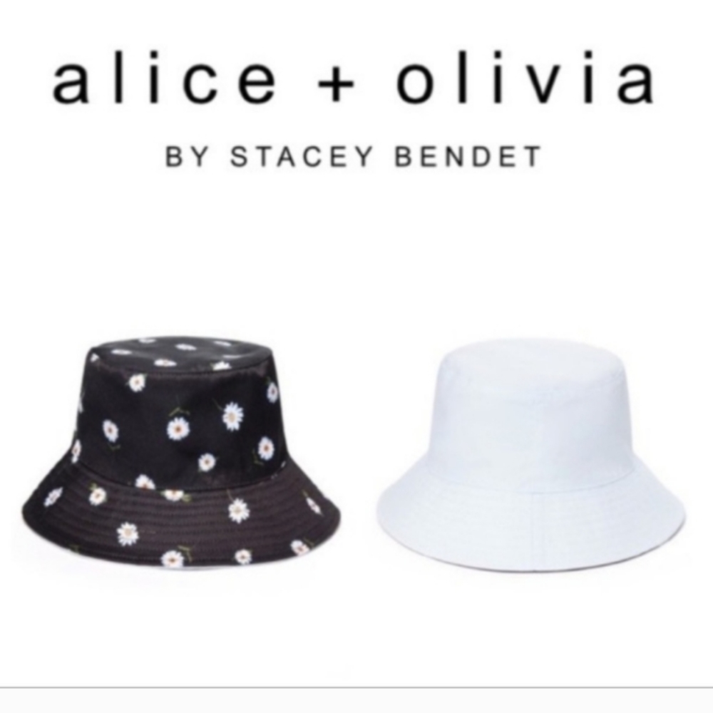Alice + Olivia reversible bucket hat